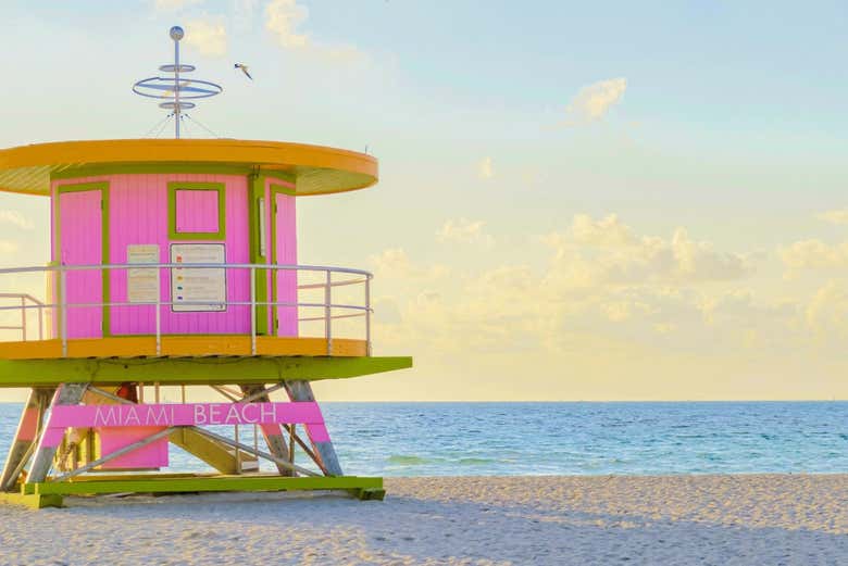 Tour de sauvetage de la plage de Miami