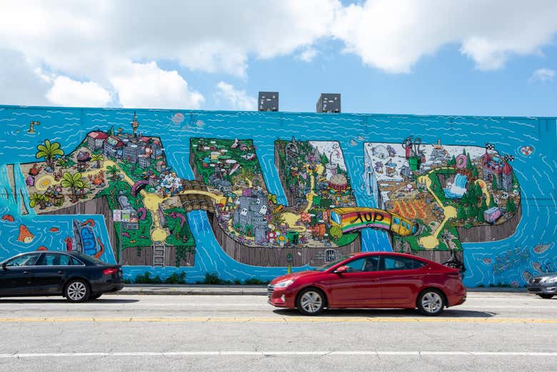 À la découverte des peintures murales de Miami