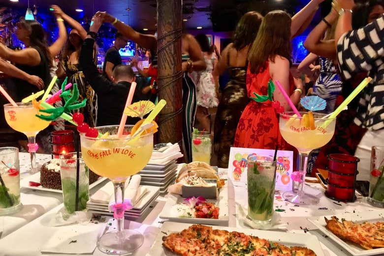 Apéritif que vous pourrez prendre pendant le cours de danse