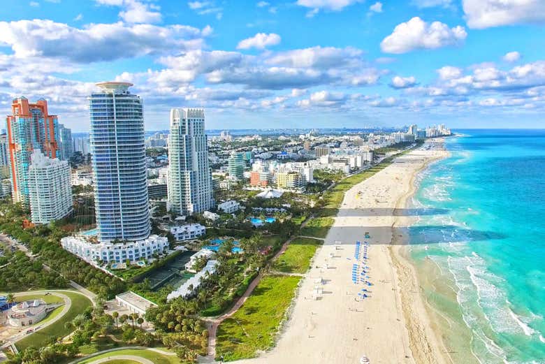 Vue sur South Beach 
