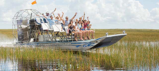 Balade privée en aéroglisseur dans les Everglades